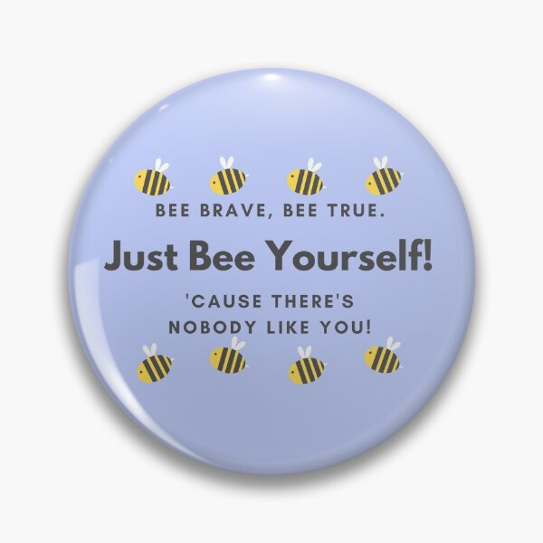 Artikelvorschau, Biene einfach dich selbst! Bee Brave, Bee True. Denn es gibt niemanden wie dich! entworfen und verkauft von MonsaviFashion.