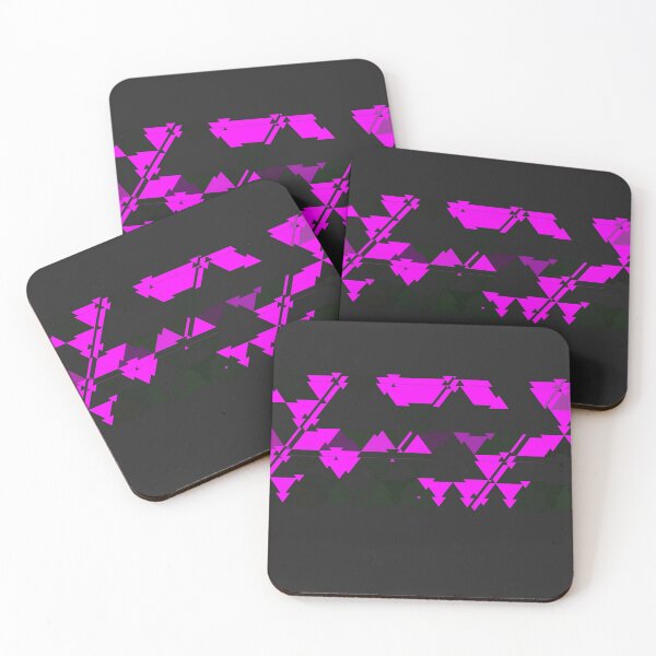 Item preview, Cool pink triangle pattern art  designed and sold by AYACHI90.