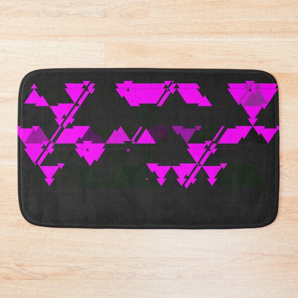 Item preview, Cool pink triangle pattern art  designed and sold by AYACHI90.