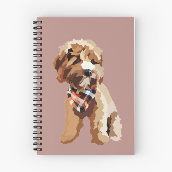 Item preview, Cavapoo Teddy Dog Portrait Ilustración digital designed and sold by sherylwylie.
