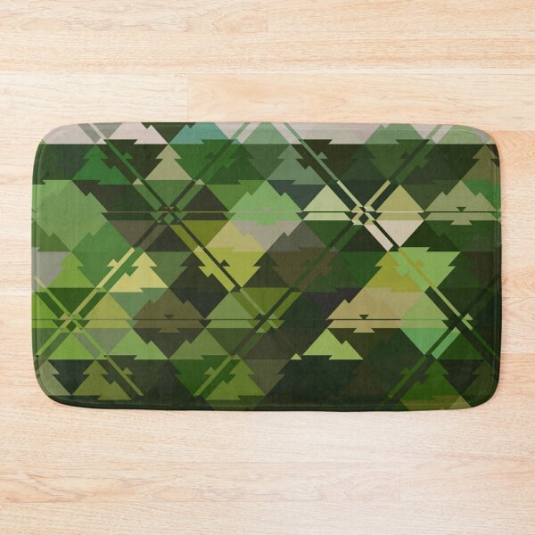 Item preview, Cool color green triangle pattern art  designed and sold by AYACHI90.