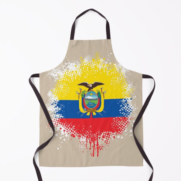 Item preview, Flag of Ecuador - Splat designed and sold by pixelinga.