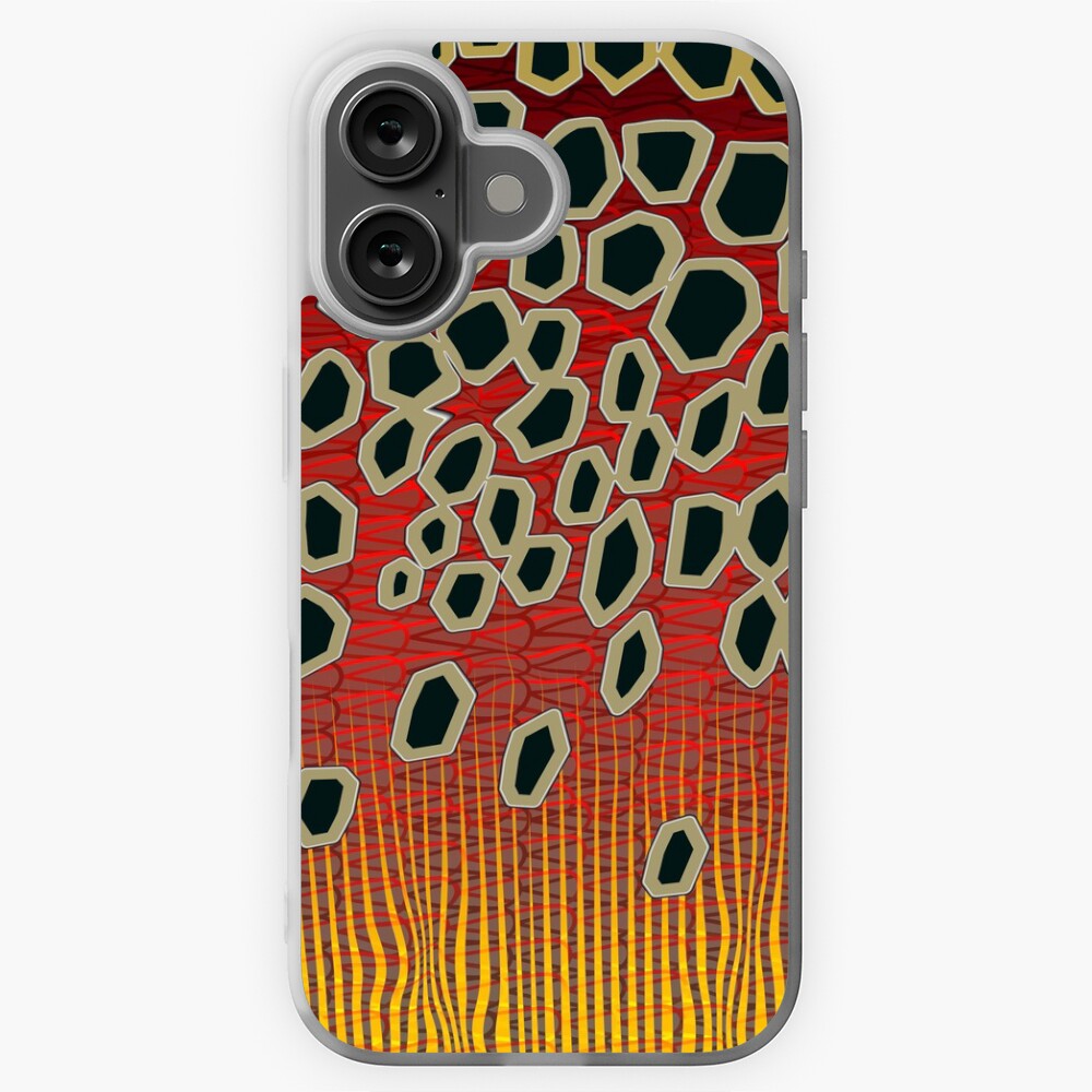 Vista previa del artículo con la obra «Funda blanda para iPhone», diseñado y vendido por MikaelJenei.