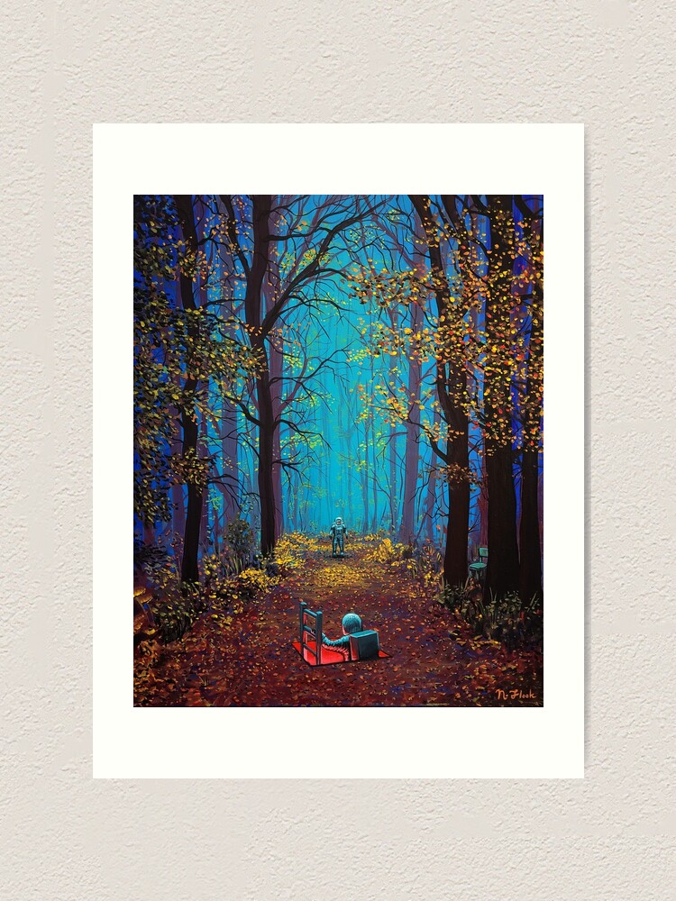 Alternate view of There You Are Art Print