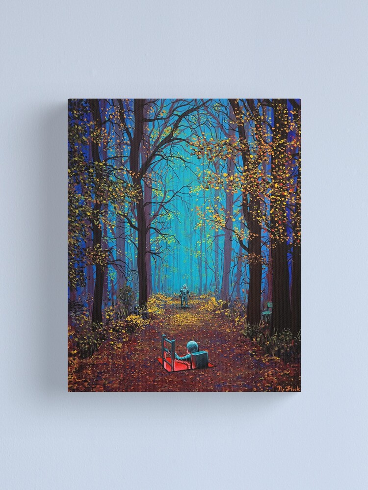 Alternate view of There You Are Canvas Print
