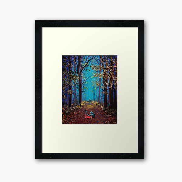 There You Are Framed Art Print