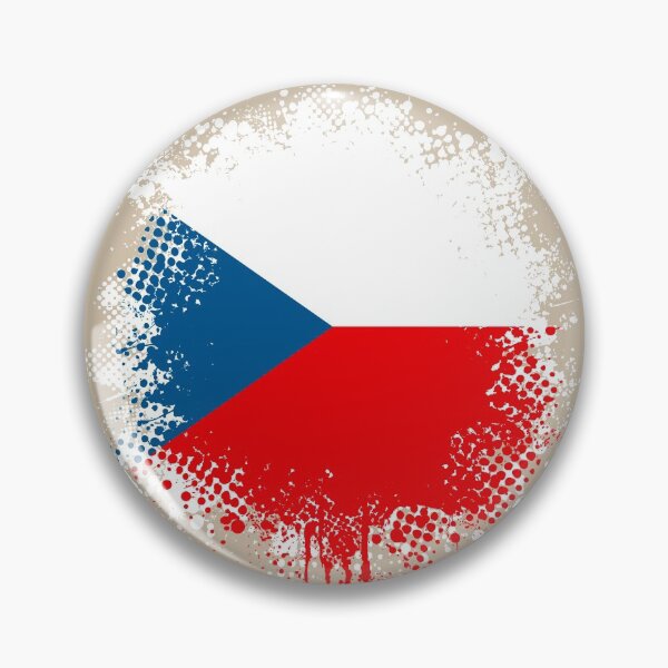Item preview, Flag of Czech Republic - Splat designed and sold by pixelinga.
