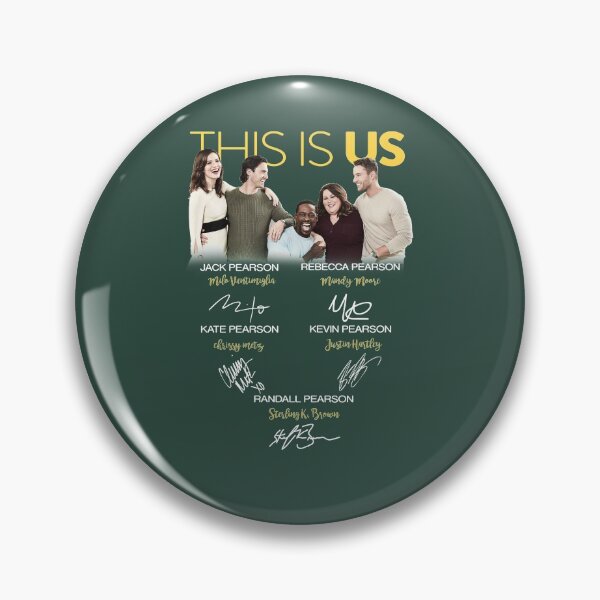 Item preview, This is Us all signatures Jack Pearson Rebecca Pearson designed and sold by Matthew H.