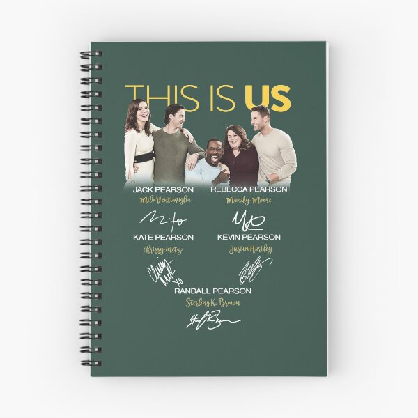 Item preview, This is Us all signatures Jack Pearson Rebecca Pearson designed and sold by Matthew H.