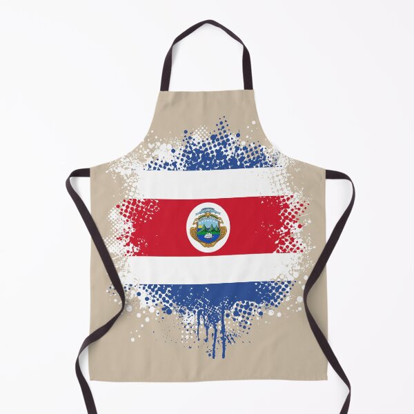 Item preview, Flag of Costa Rica - Splat designed and sold by pixelinga.
