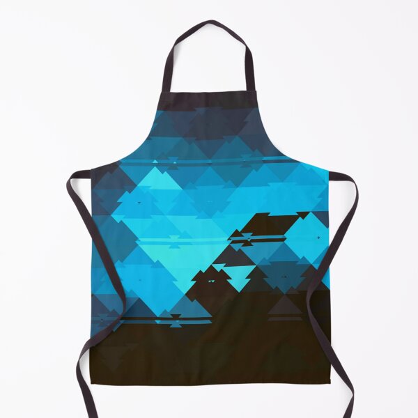 Item preview, dark and blue triangle pattern art designed and sold by AYACHI90.
