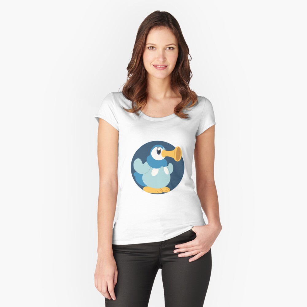 Vista previa del artículo con la obra «Camiseta entallada de cuello ancho», diseñado y vendido por LypsImagination.