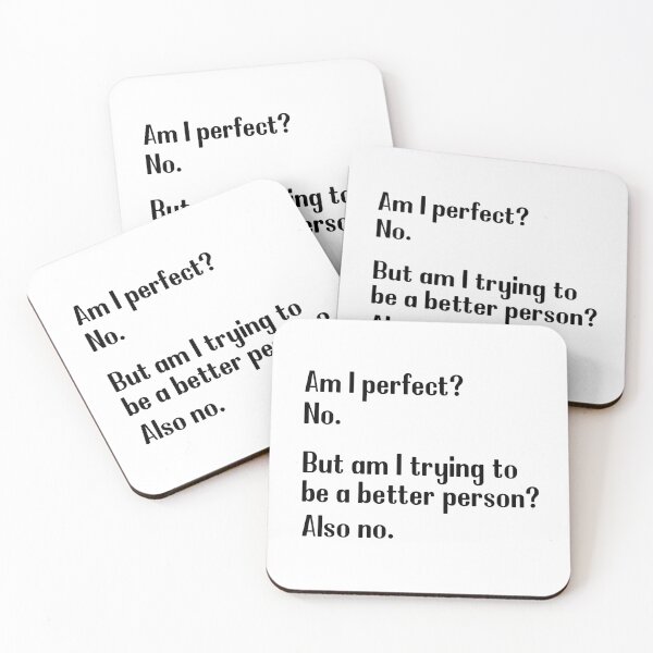 Item preview, Am I perfect No, Am I trying to be better person also no designed and sold by kader85.
