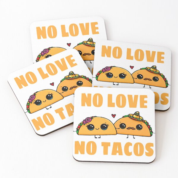 Item preview, No Love, No Tacos designed and sold by Minie08.