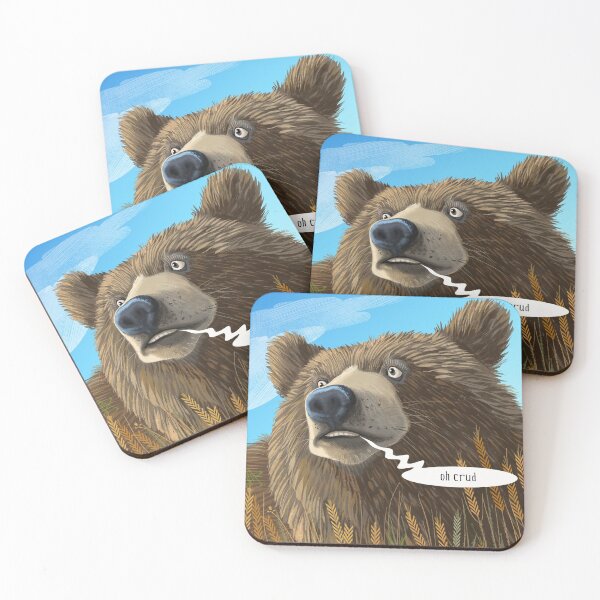 Item preview, Oh crud! Bear designed and sold by CrickettGrrrl.