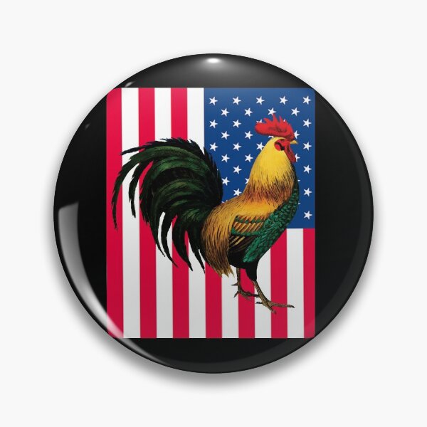 Item preview, American Cock Fight Game Fowl designed and sold by Rustic Valley Studio.