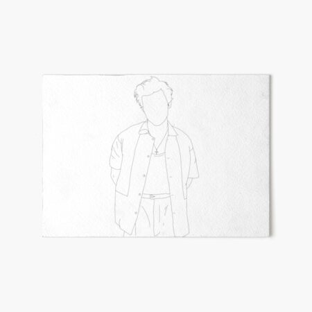 Harry Styles Outline Art Board Prints for Sale | Redbubble Harry Styles Outline Art Board Prints for Sale | Redbubble