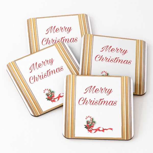 Item preview, Merry Christmas with candy cane designed and sold by Pelikancrazy.