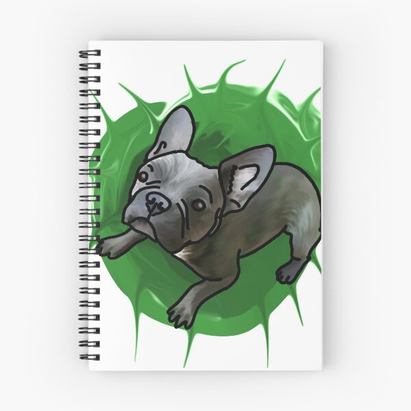 Item preview, French bulldog illustration  designed and sold by Antiope33.