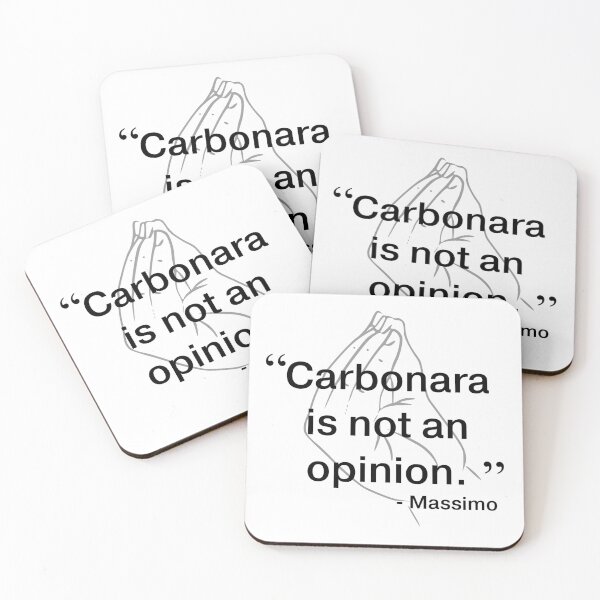 Item preview, Massimo on carbonara designed and sold by DevilMayFry.