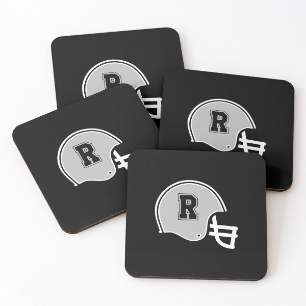 Colors of Oakland Football Coasters (Set of 4)