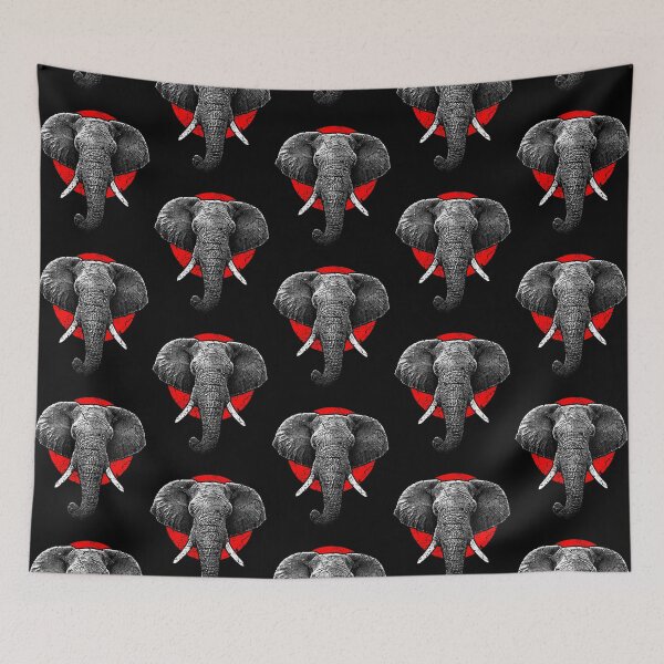 Item preview, Elephant with tusks designed and sold by Mila1946.