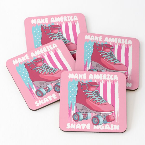 Item preview, 80s Roller Skate American Flag Cartoon  designed and sold by MrEddie10.