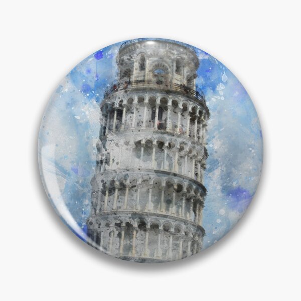 Item preview, The leaning tower of Pisa designed and sold by Claudia-Evans.