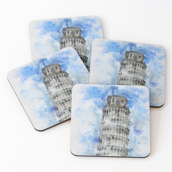 Item preview, The leaning tower of Pisa designed and sold by Claudia-Evans.