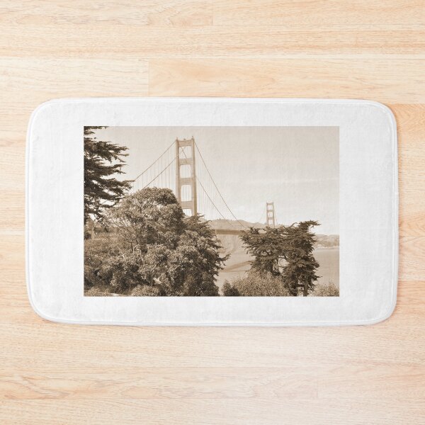 Item preview, Golden Gate Bridge in sepia designed and sold by Sonja Martin Photography.