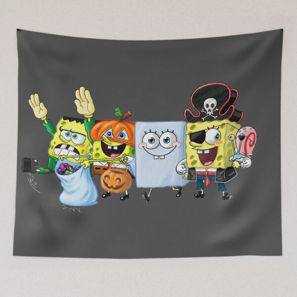 Item preview, spongebob halloween || happy halloween day designed and sold by RED-HA.