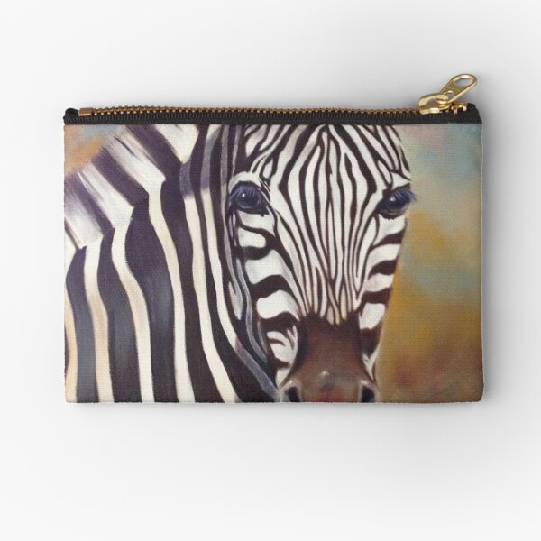 Zebra Zipper Pouch