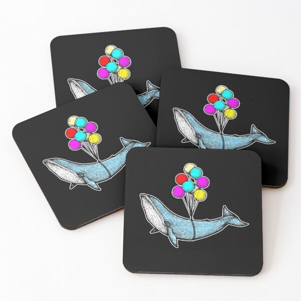 Item preview, Flying humpback whale with balloons designed and sold by Mila1946.