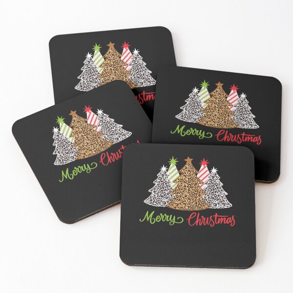 Item preview, Merry Christmas Leopard Print Trees Gift  designed and sold by masterbones.