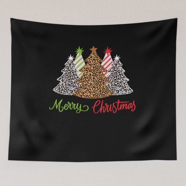 Item preview, Merry Christmas Leopard Print Trees Gift  designed and sold by masterbones.