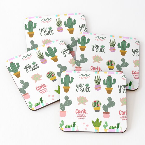 Item preview, Cacti Succulent You Succ set  designed and sold by allthe-cats.