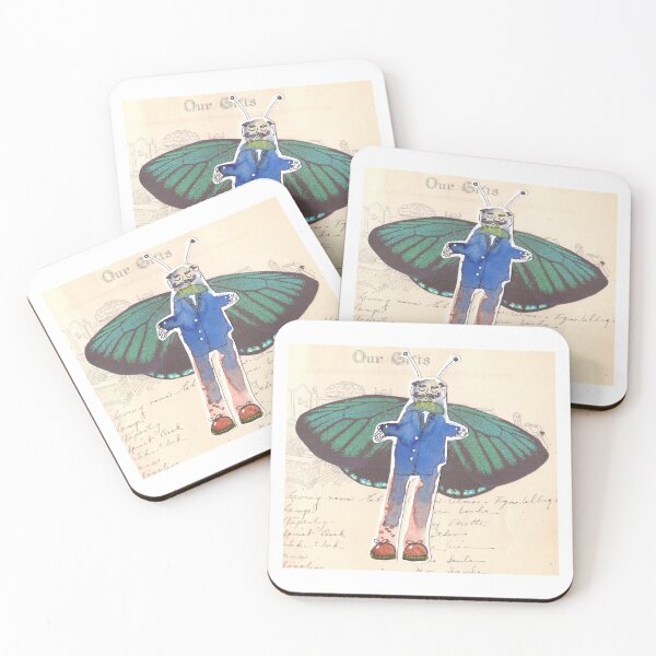 Item preview, Mr Mustache Butterfly Fairy designed and sold by embellish studios.