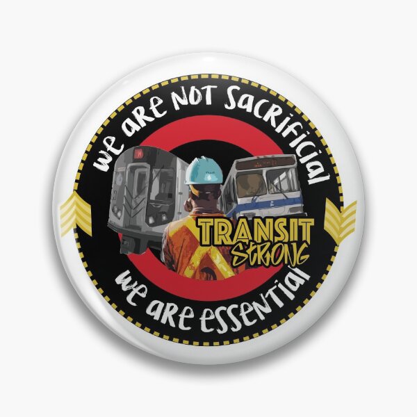 Item preview, Essential Workers Not Sacificial Subway designed and sold by ElizardoDesigns.