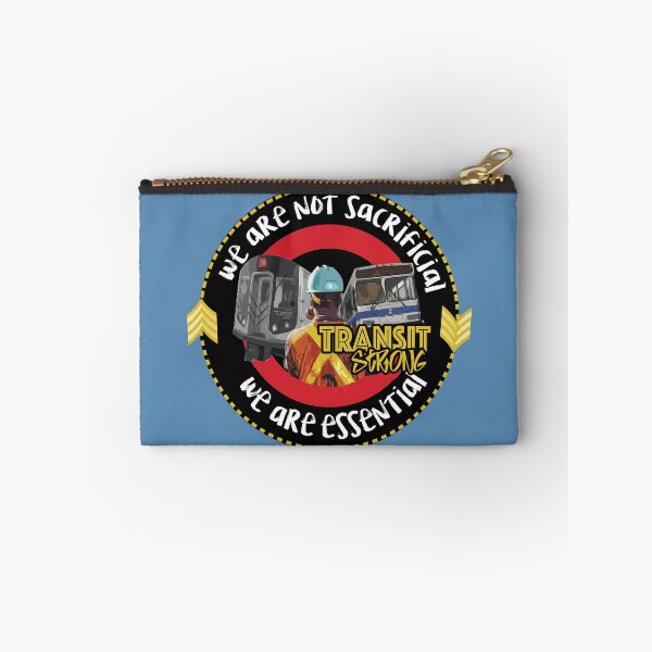 Aperçu de l'œuvre Travailleurs essentiels pas de métro sacificiel créée et vendue par ElizardoDesigns.
