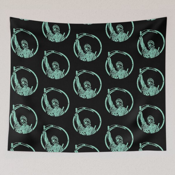 Item preview, Statue of Liberty with sickle as a grim reaper designed and sold by Mila1946.