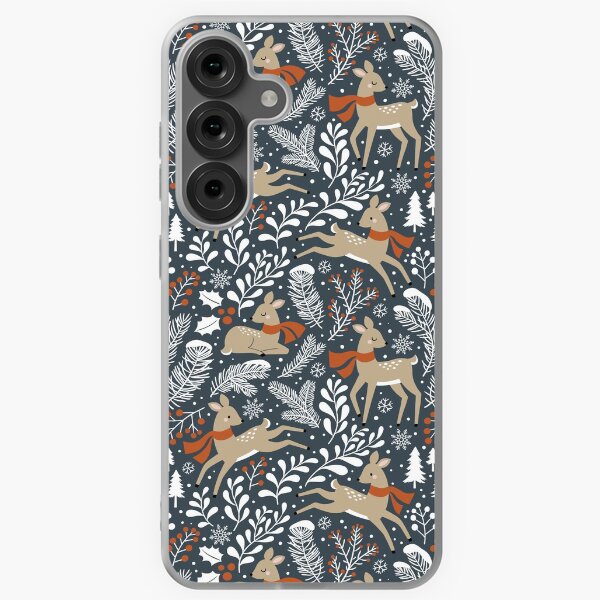 Item preview, Winter Deer / Dark Grey designed and sold by MirabellePrint.