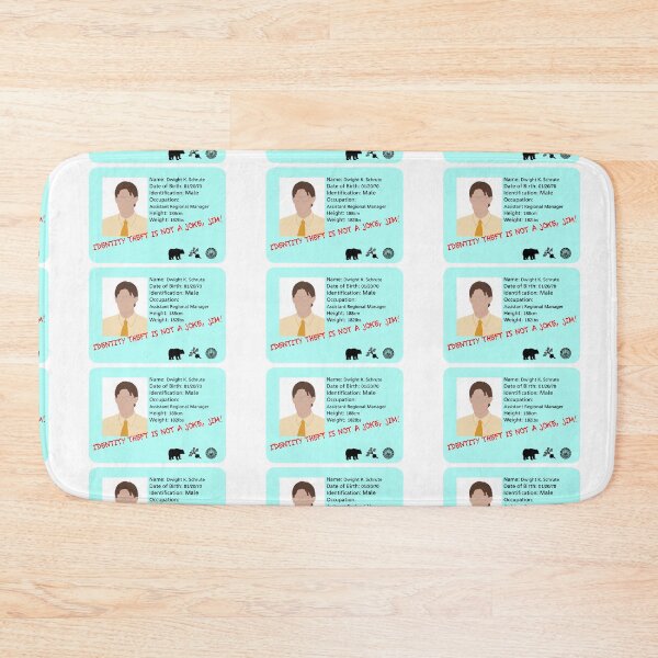 Item preview, Identity Theft is Not a Joke, Jim!  designed and sold by NovaQC.