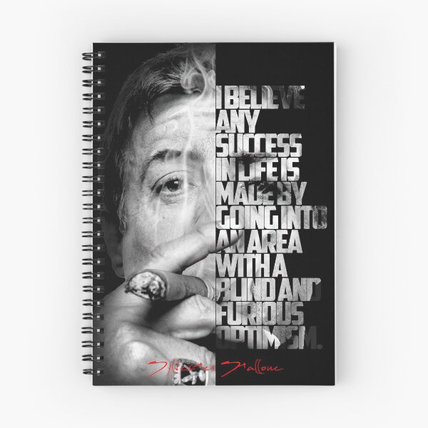 Item preview, Black and white Sylvester Stallone quote poster designed and sold by Enea Kelo.