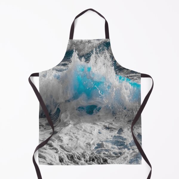 Item preview, Beautiful light blue breaking wave designed and sold by whimwitch.