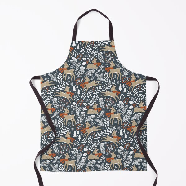 Item preview, Winter Deer / Dark Grey designed and sold by MirabellePrint.