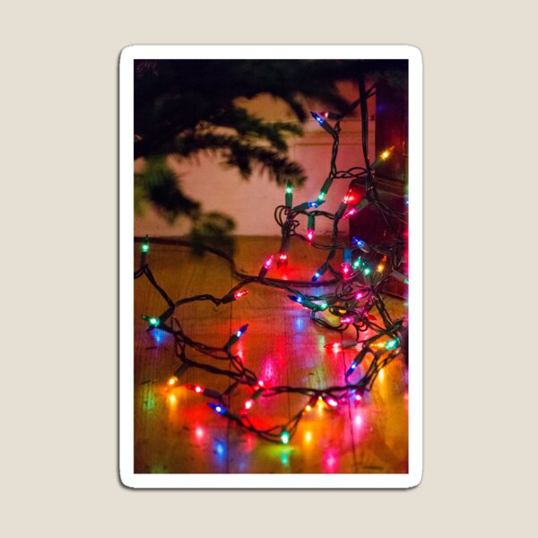 Christmas Tree Lights Magnet