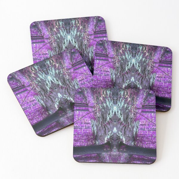 Item preview, Glitch Path in the Woods Purple designed and sold by MVA-Designs.