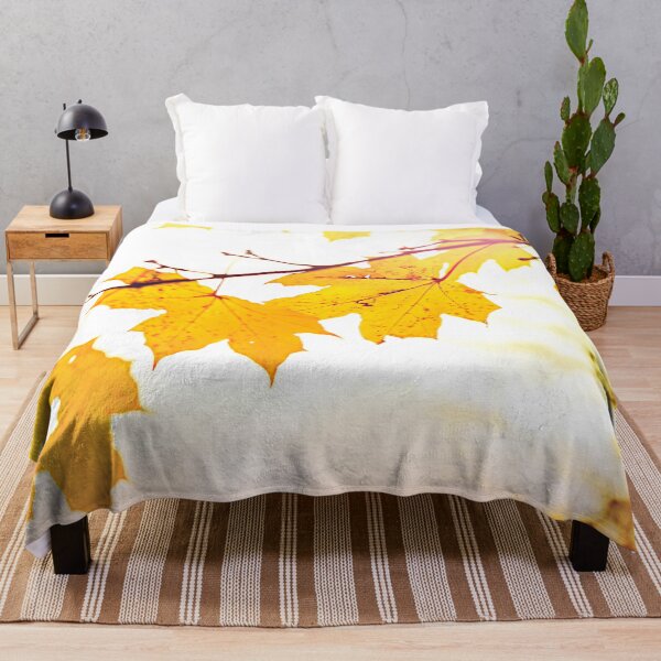 Item preview, Yellow maple leaves in autumn season designed and sold by lena-maximova.