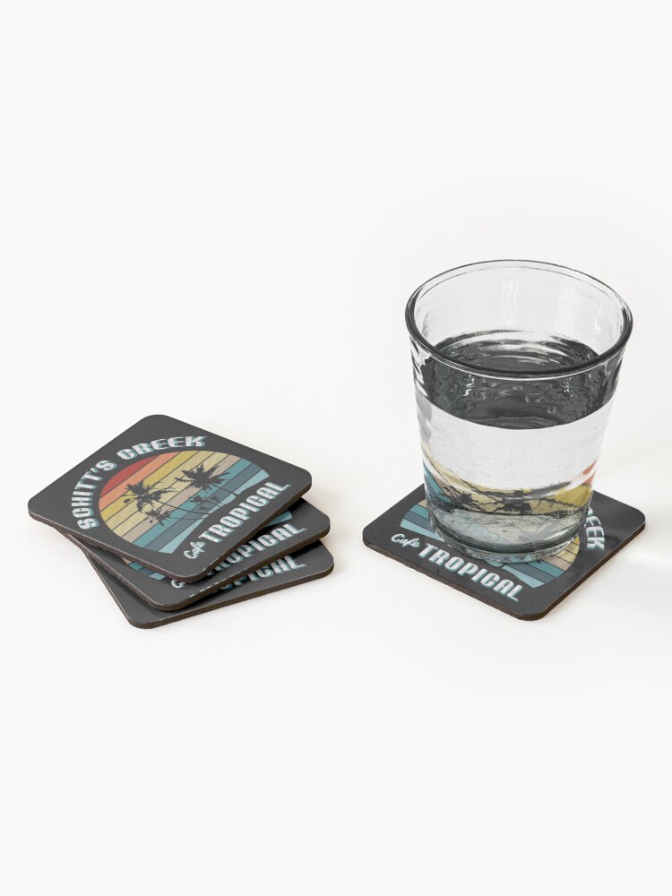 Alternate view of Schitt's Creek: Café Tropical Coasters (Set of 4)