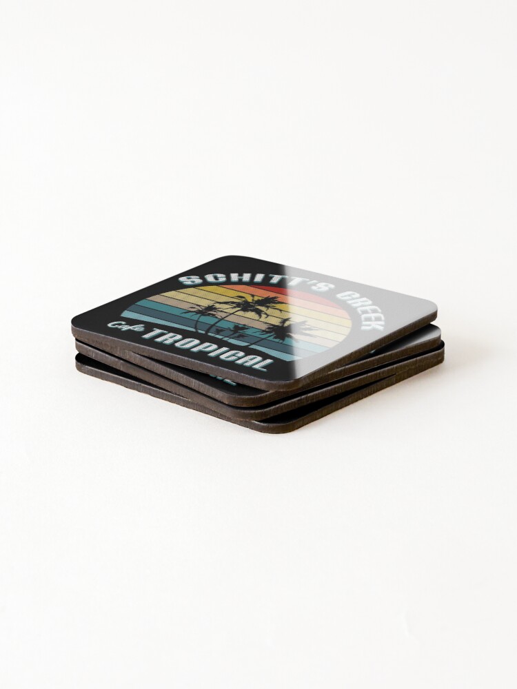 Alternate view of Schitt's Creek: Café Tropical Coasters (Set of 4)